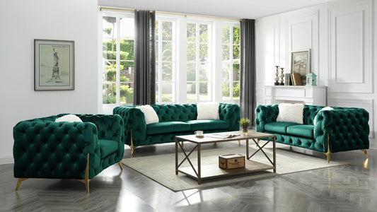 MODERNO SOFA GREEN 1PC.